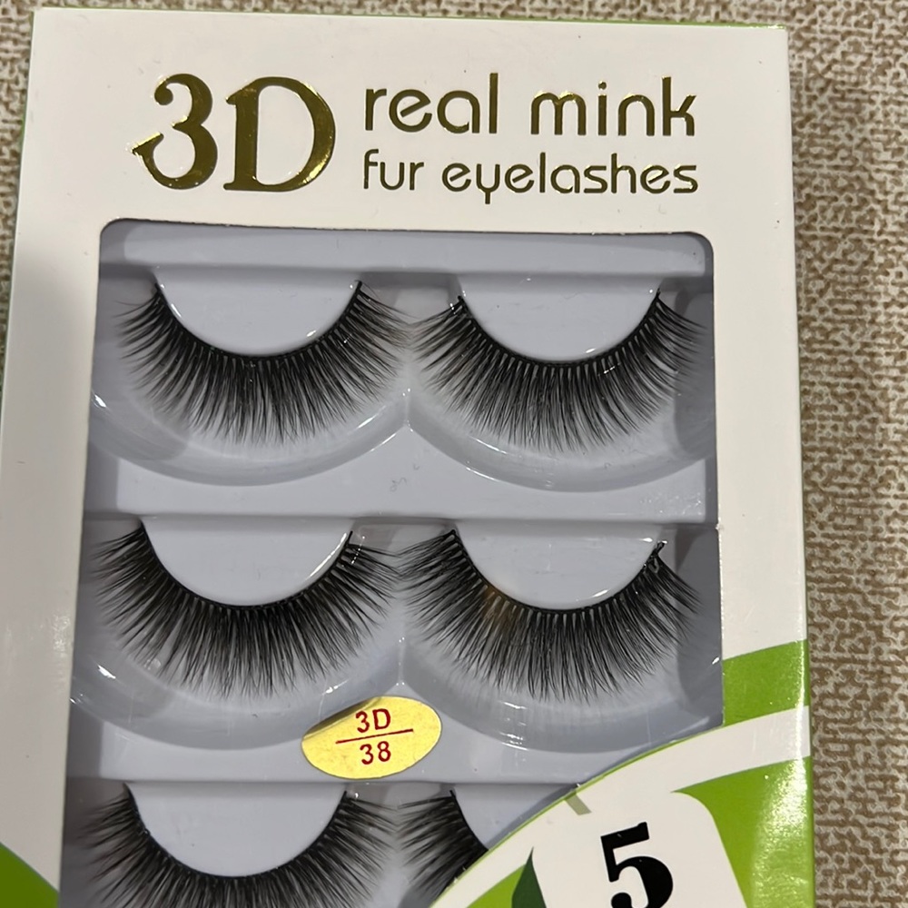 3D real mink lashes
